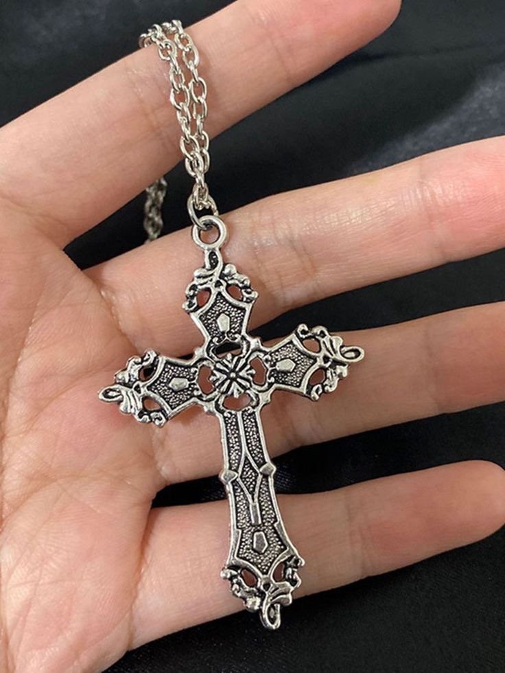 Gothic Cross Necklace